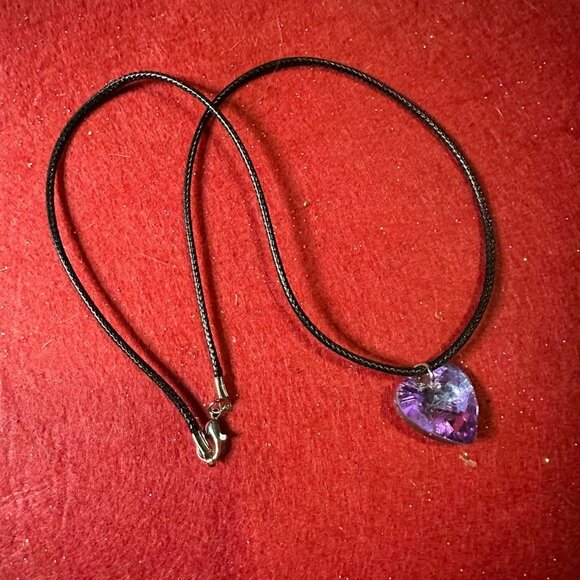 Crystal Heart Necklaces - Picture 1 of 2